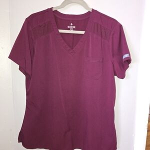 Women's MEDCOUTURE wine SCRUB SET.